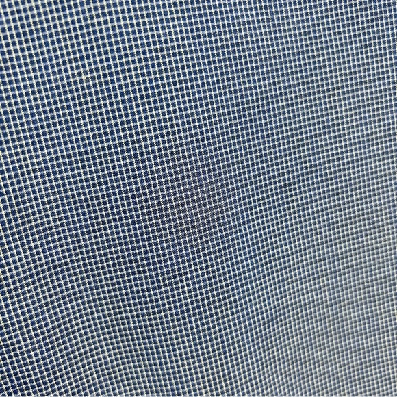 ZARA Blue Checkered Long-sleeve Dress Shirt in Boys Size 11/12 - Picture 4 of 4